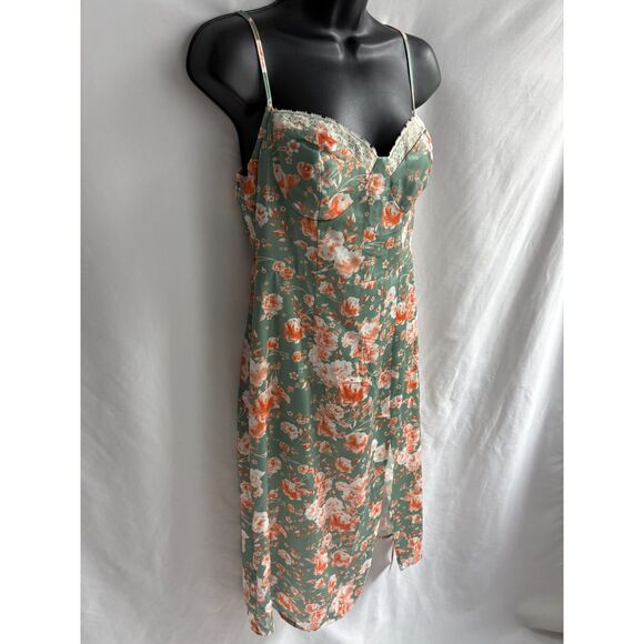 Cider NWT Remember Me Always Floral Dress Size M Romantic Date Prairie Cottage - Picture 4 of 12